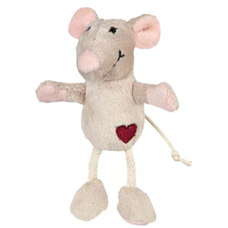 Maus-Plüsch Beige 11 CM